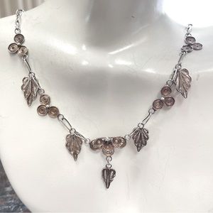 Vintage Filigree 950 silver necklace.